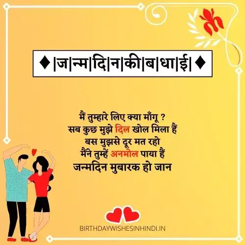 जन्मदिन की हार्दिक शुभकामनाएं संदेश